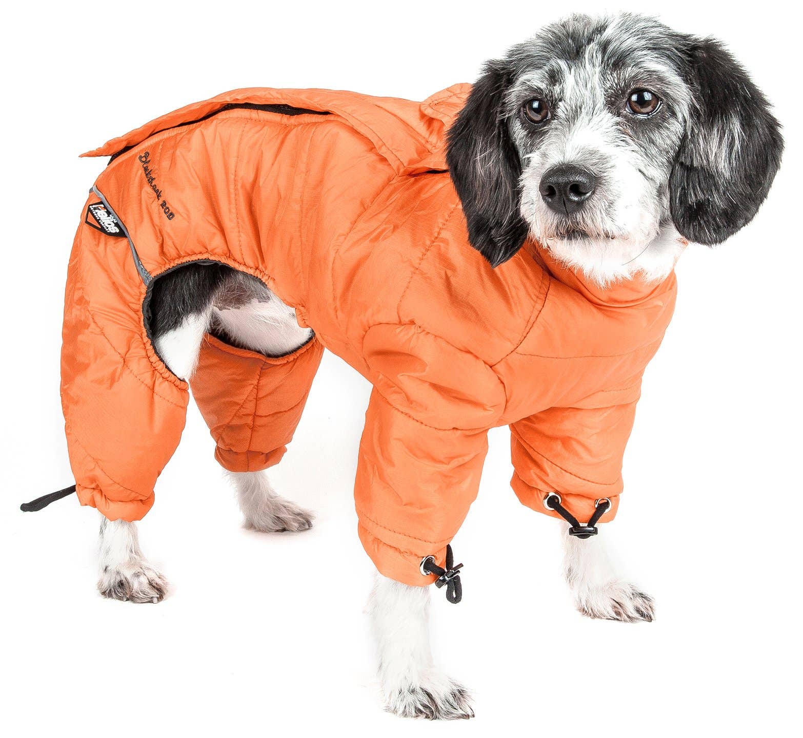 Pet Life - Wholesale Pet Jacket - Dog - Helios Thunder-crackle Full-Body Waded-Plush Adjustable8