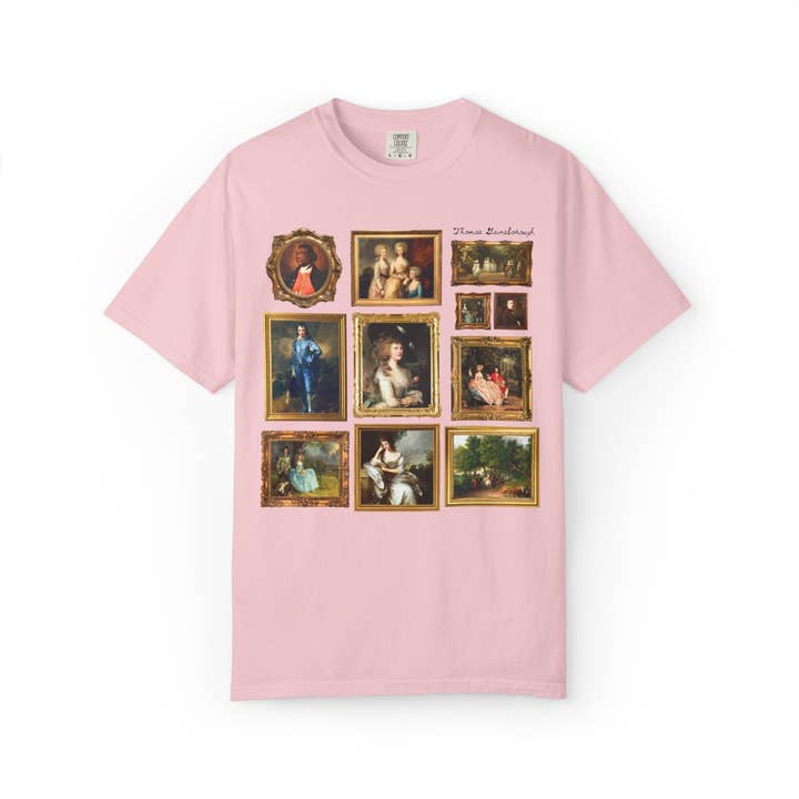 Opal and June - Wholesale T-Shirt (Graphic) - Unisex - Thomas Gainsborough Art History T-Shirt1