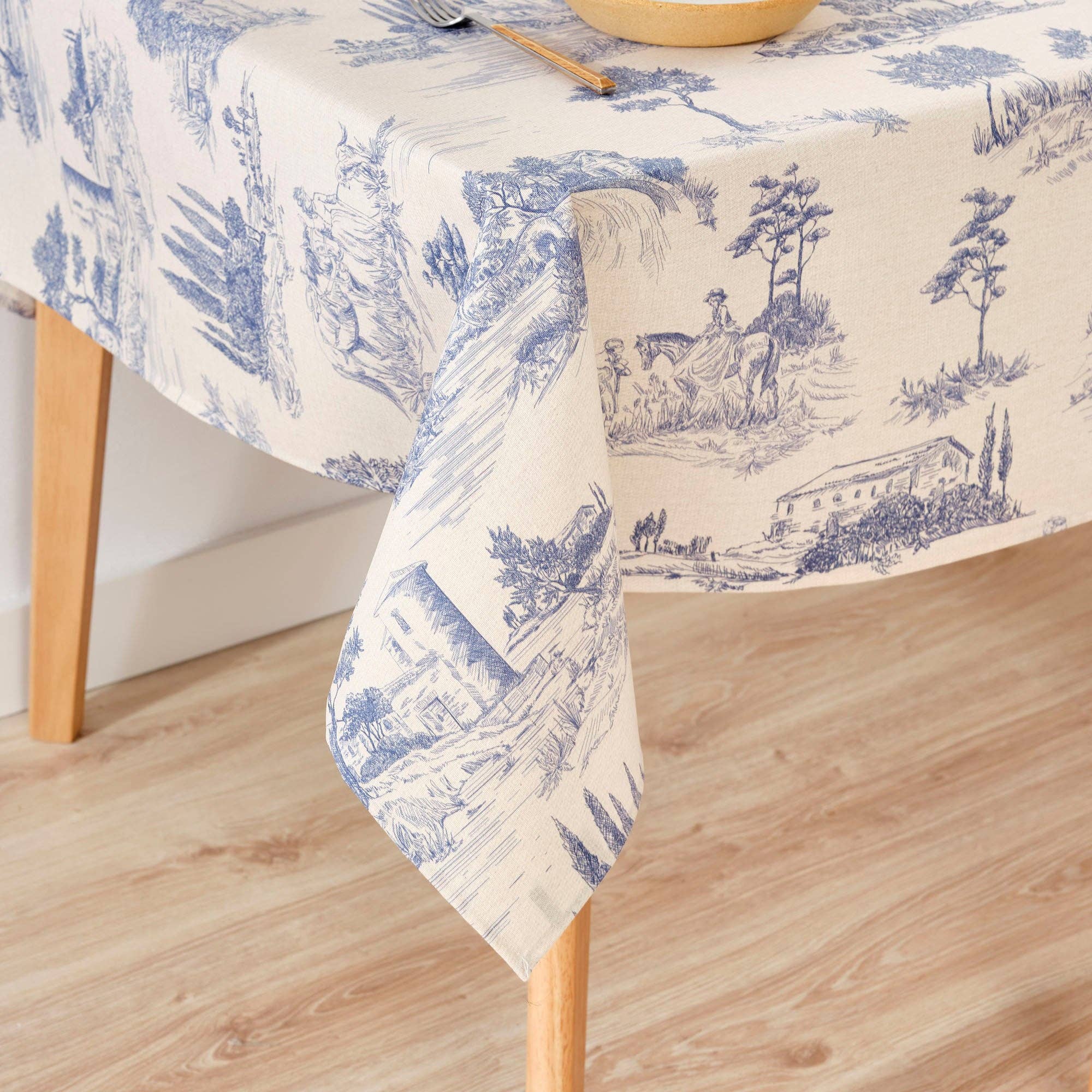 SG HOGAR – wholesale Tablecloth – Resinated Stain Resistant Tablecloth 0120-3701