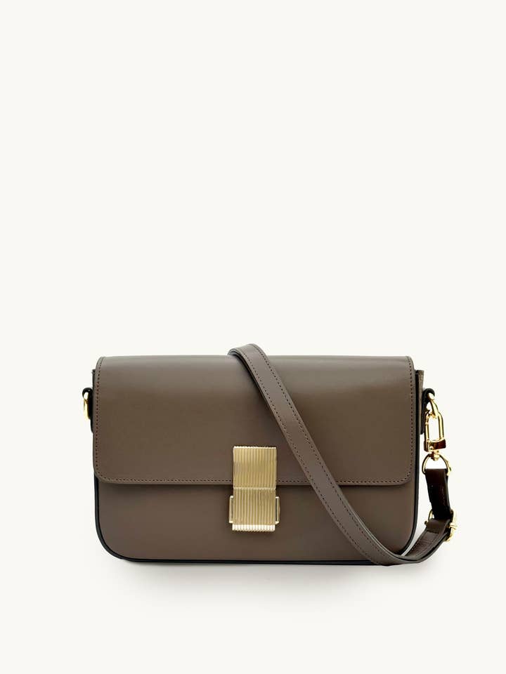 The Flora Mink Leather Bag for wholesale by Apatchy London