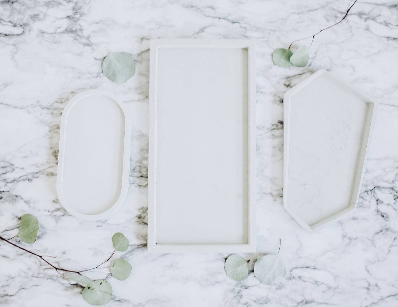 poured + crafted - Wholesale Sieradenschaaltje - Groot betonnen dienblad, sieradenlade, organizer1