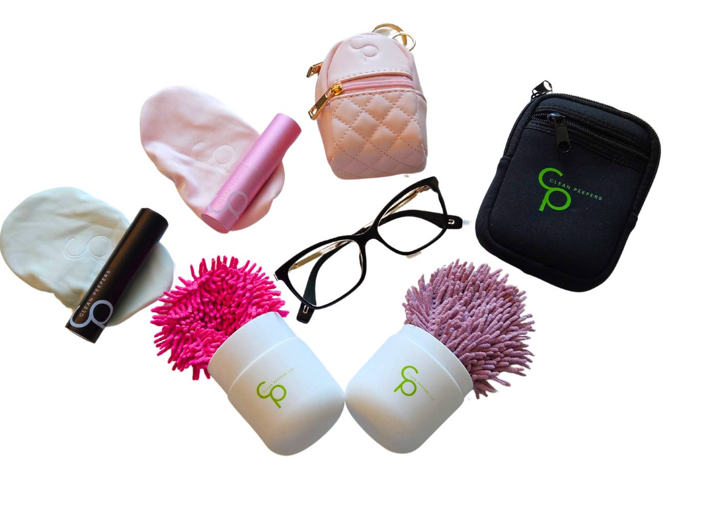 Clean Peepers - Wholesale Eyewear Cases & Holders - Women's - CP Eyeglass Essentials Kit