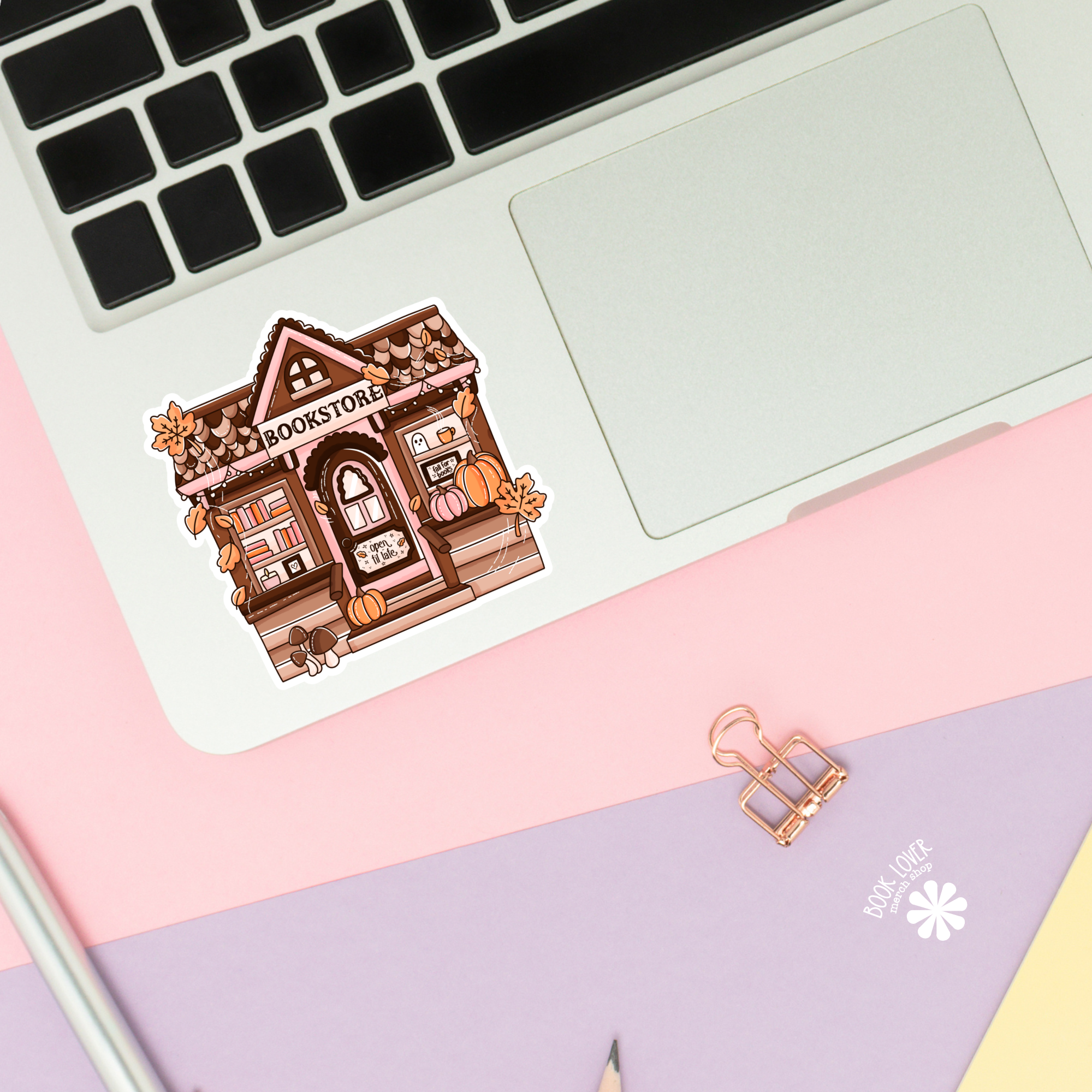 Book Lover Merch Shop - Wholesale Sticker - Autumn Bookstore Stickers / Bookish Stickers / Book Lover1
