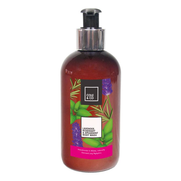 Lavender, Rosemary & Spearmint Body Wash for wholesale by Cole & Co