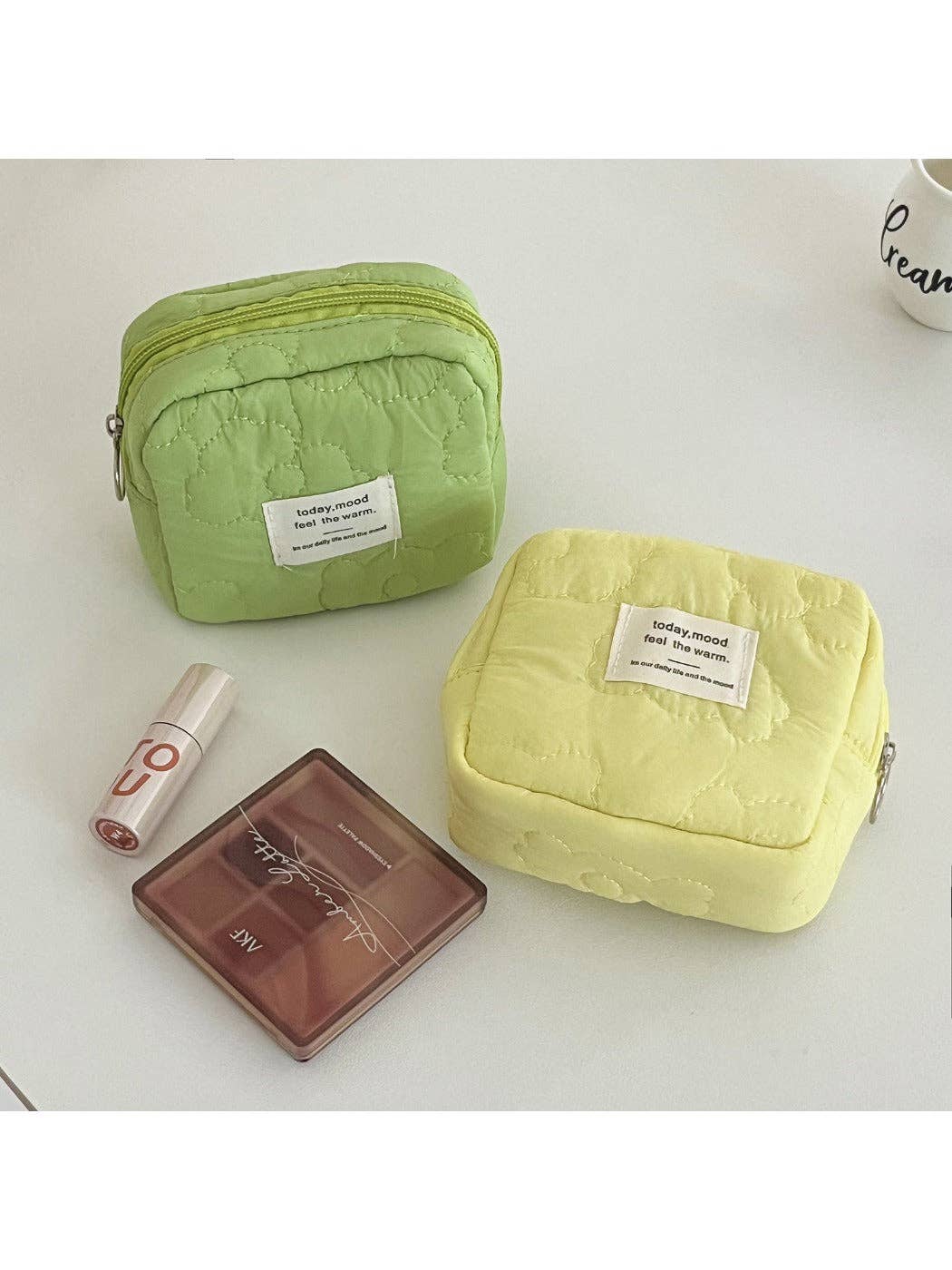 Funkyrel® Atzbranding Limited – Engroshandel Møntpung - Dame – Cosbai - Quiltet Blomstret Slikfarvet Møntpung7