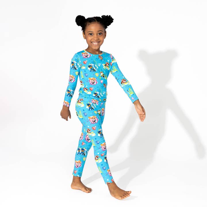 Bellabu Bear - Wholesale Sleepwear Set - Kids - PAW Patrol Mighty Movie - Mighty Pups Kids Bamboo Pajamas