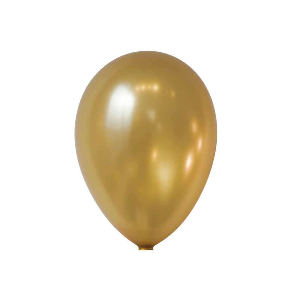Creative Balloons Manufacturing - Wholesale Balloon - 15-ct Retail-Ready Bags - 9" Metallic Gold Latex Balloons by Gayla0