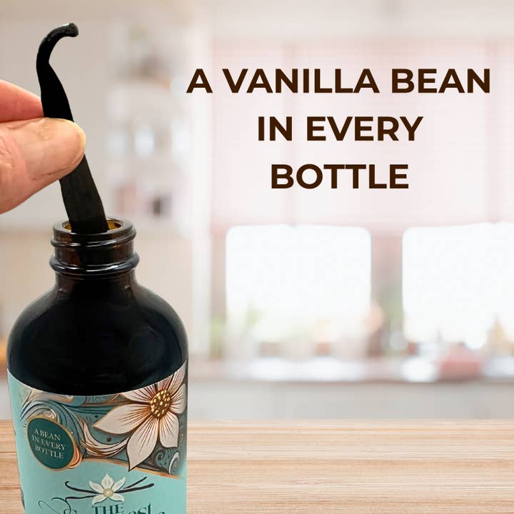 The Sweetest Bean - Wholesale Vanilla/Fruit Extract - 2 FL. OZ. SINGLE-ORIGIN GOURMET PURE VANILLA EXTRACT2