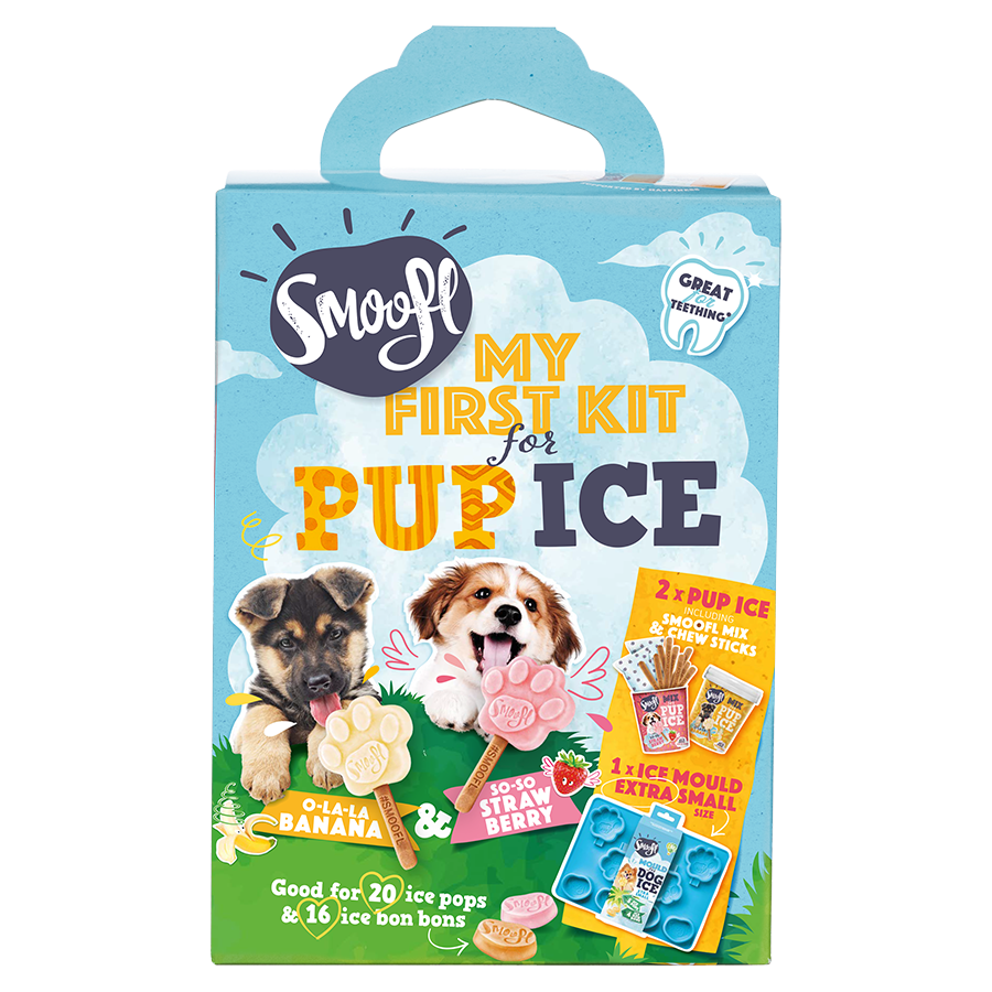 Smoofl - Vendita all'ingrosso Snack - Cani - Kit per cuccioli Smoofl per gelati per cani0