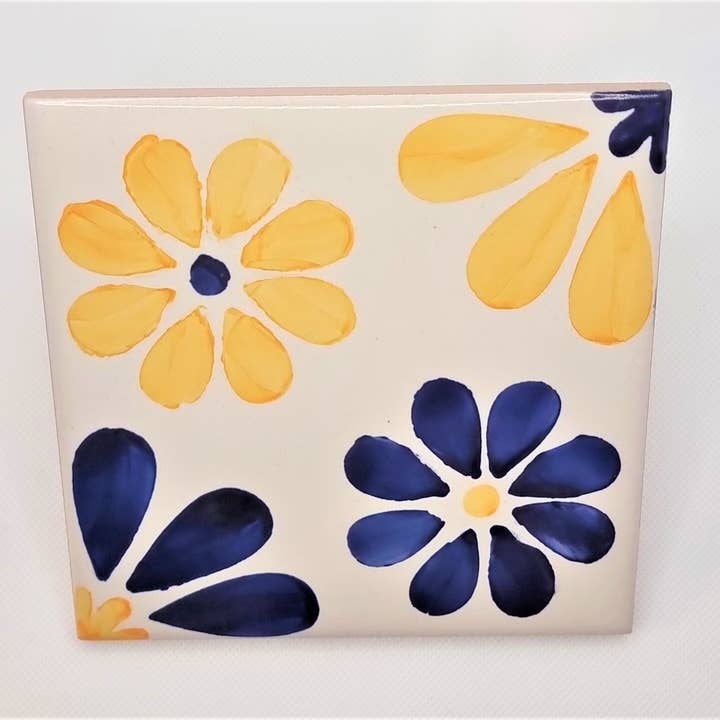 Hazbruk Ceramics - Wholesale Wall Tile - A panel of Portuguese handpainted tiles2
