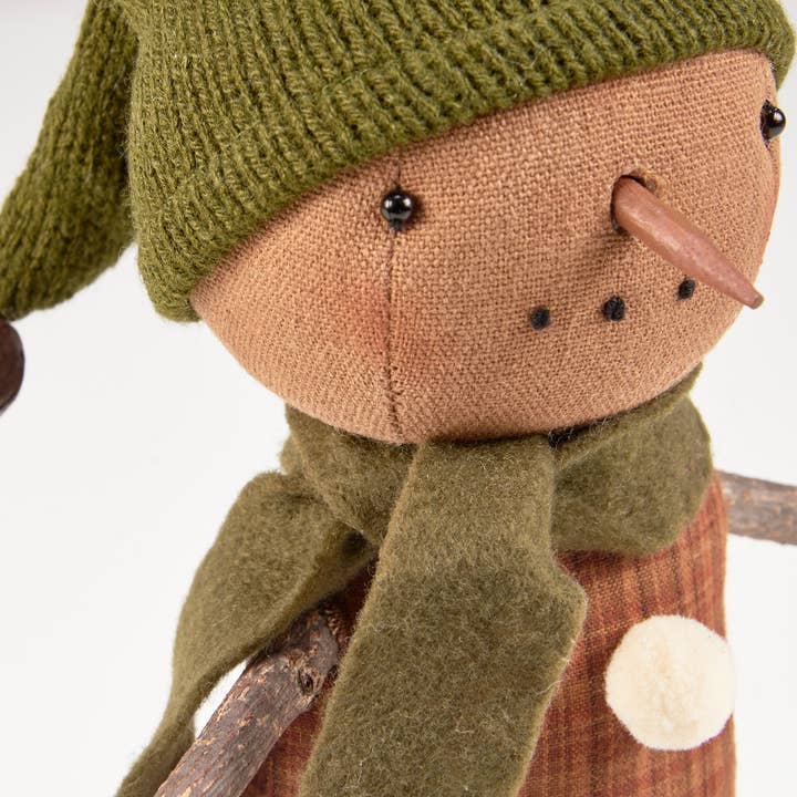 Primitives by Kathy - Wholesale Throw/Decorative Pillow - Isabella Snowman Doll2