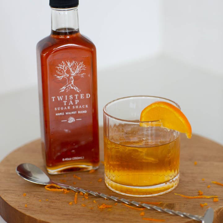 Twisted Tap Sugar Shack - Wholesale Maple Syrup - Twisted Tap Maple Walnut Blend Syrup1