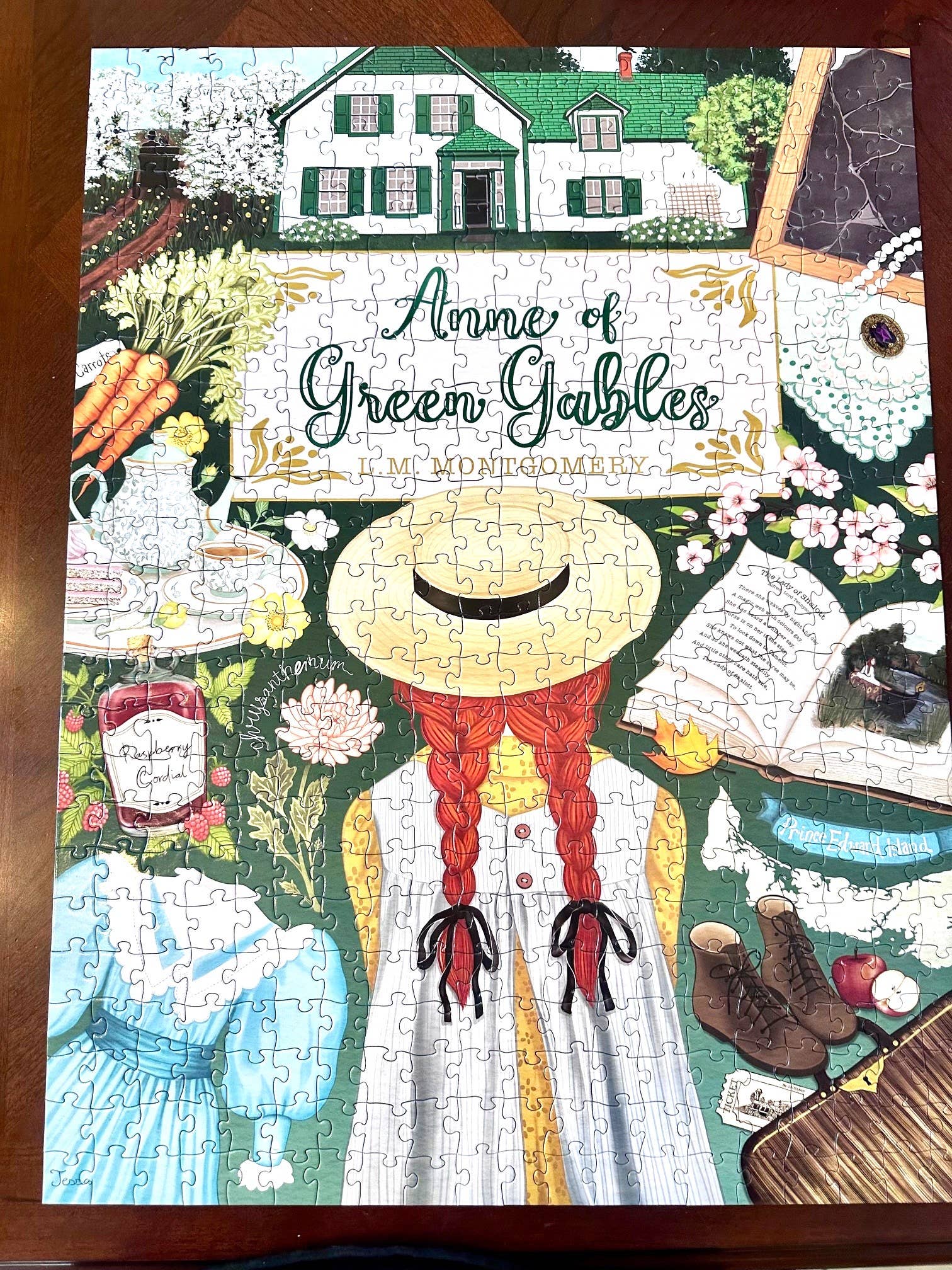 Bookworm Puzzle - Wholesale Puzzle - Adult - ANNE OF GREEN GABLES -500 PIECE JIGSAW PUZZLE10
