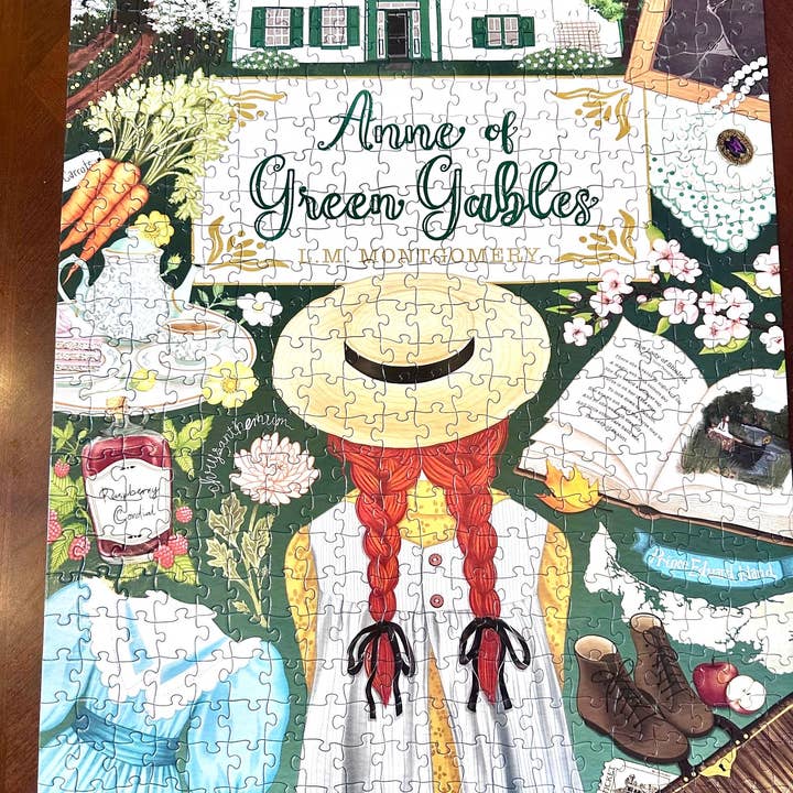 Bookworm Puzzle - Wholesale Puzzle - Adult - ANNE OF GREEN GABLES -500 PIECE JIGSAW PUZZLE10