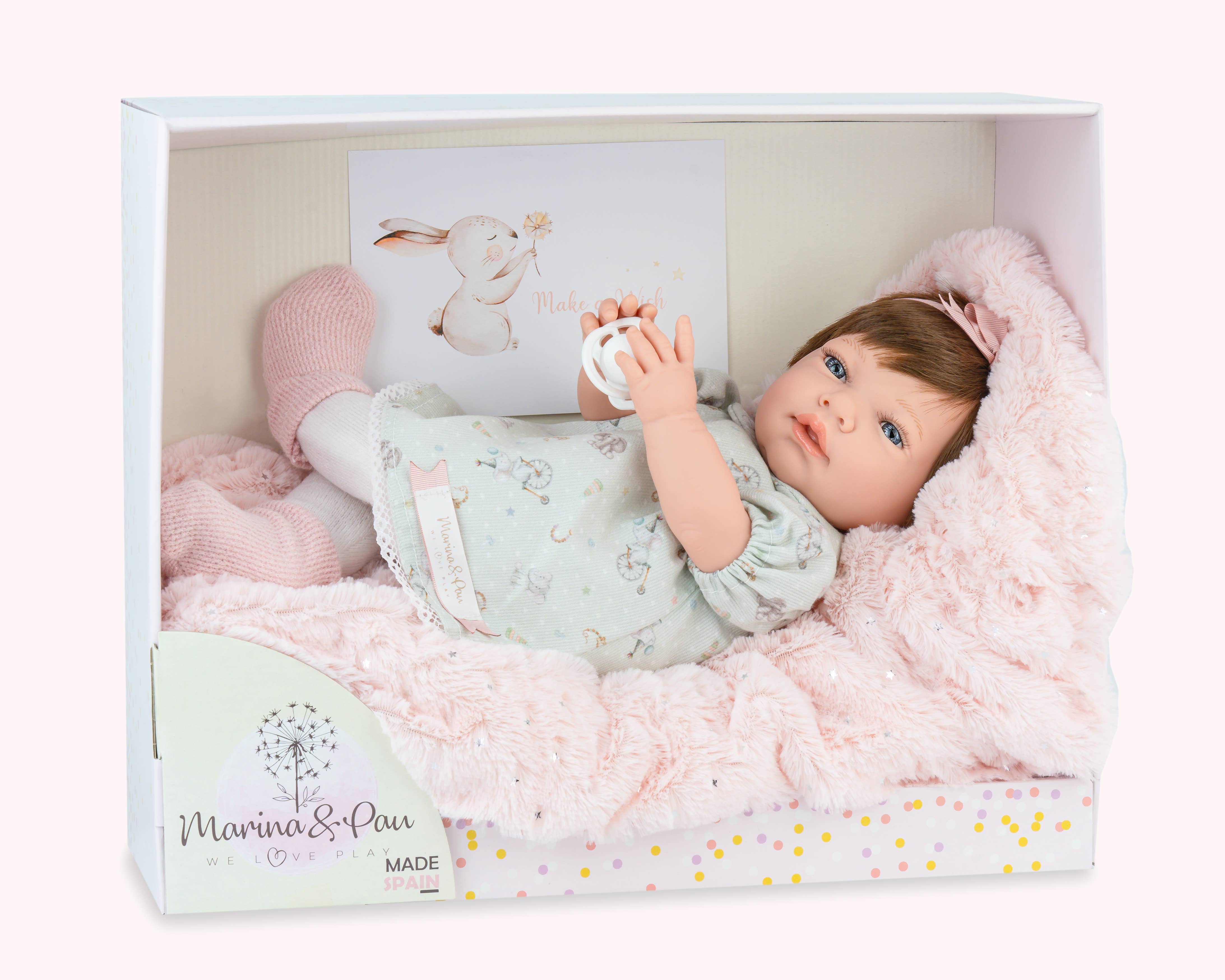 Marina & Pau - Wholesale Doll - Kids - REBORN DOLL SWEET BABY NANA1