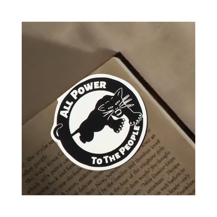All Power Magnetic Page Marker Bookmarks | Black Panther for wholesale by CheerNotes Greeting Cards & Stationery