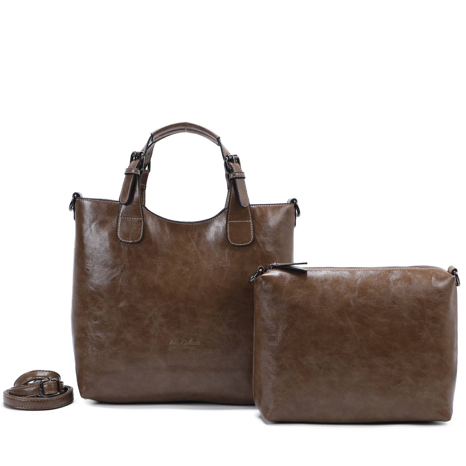 INES DELAURE - Wholesale Tote Bag - Women's - 2 in 1 tote bag17