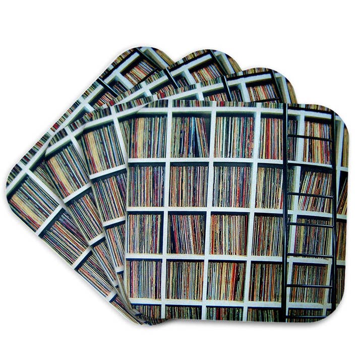 3dRose - Wholesale Coasters - 3dRose, Record Collection, Coaster7