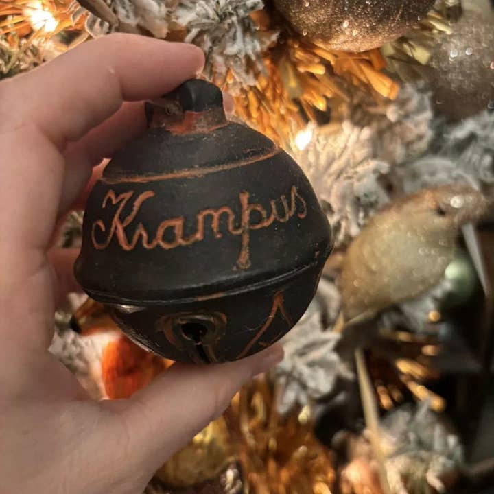 Cryptid Creations - Wholesale Ornament - Krampus movie replica bell 4