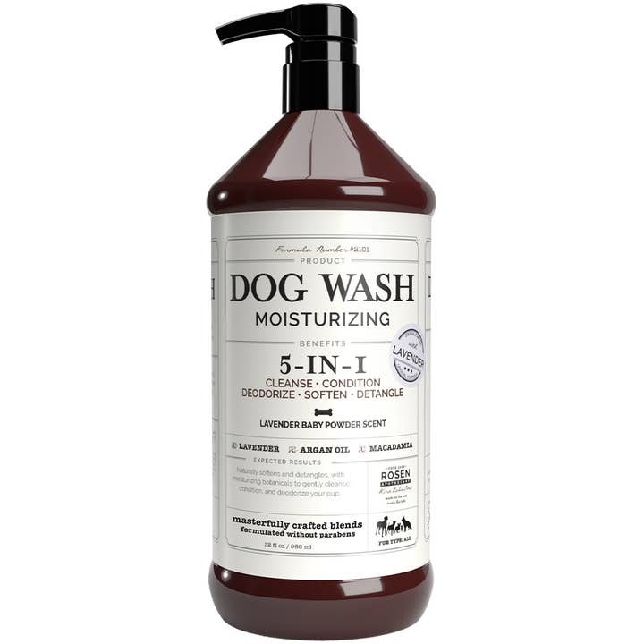 Rosen Apothecary 5-in-1 Moisturizing Dog Wash 960ml for wholesale by Kira Labs