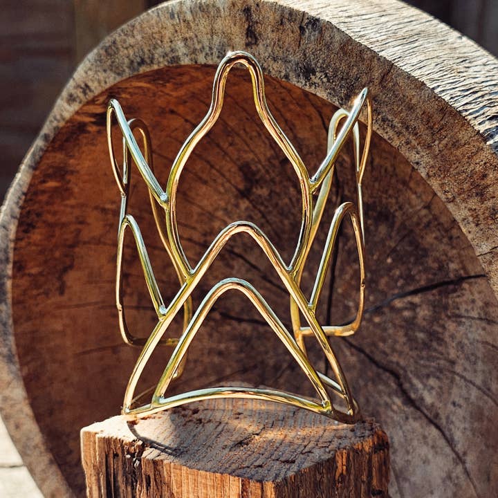 Brass armlet bracelet upper arm band for wholesale by Bisjoux