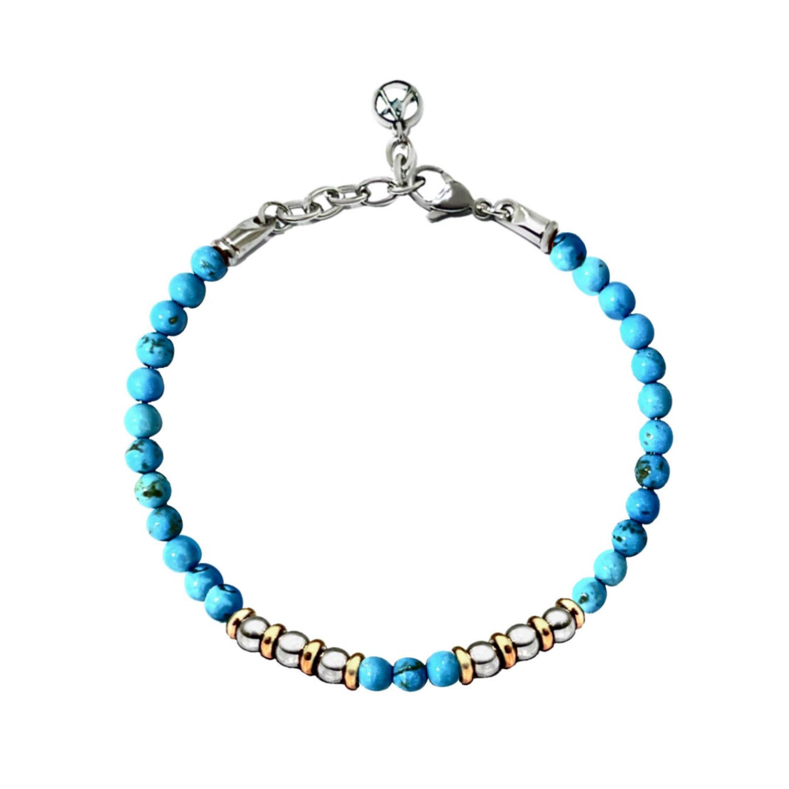 AMORINO SRL - Wholesale Beaded Bracelet - Men's Bracelet with Natural Stones - RD2372E2083