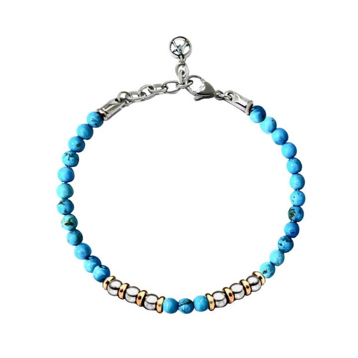 AMORINO SRL - Wholesale Beaded Bracelet - Men's Bracelet with Natural Stones - RD2372E2083