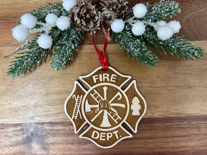 Joseph's Workshop - Wholesale Ornament - Firefighter Ornament0