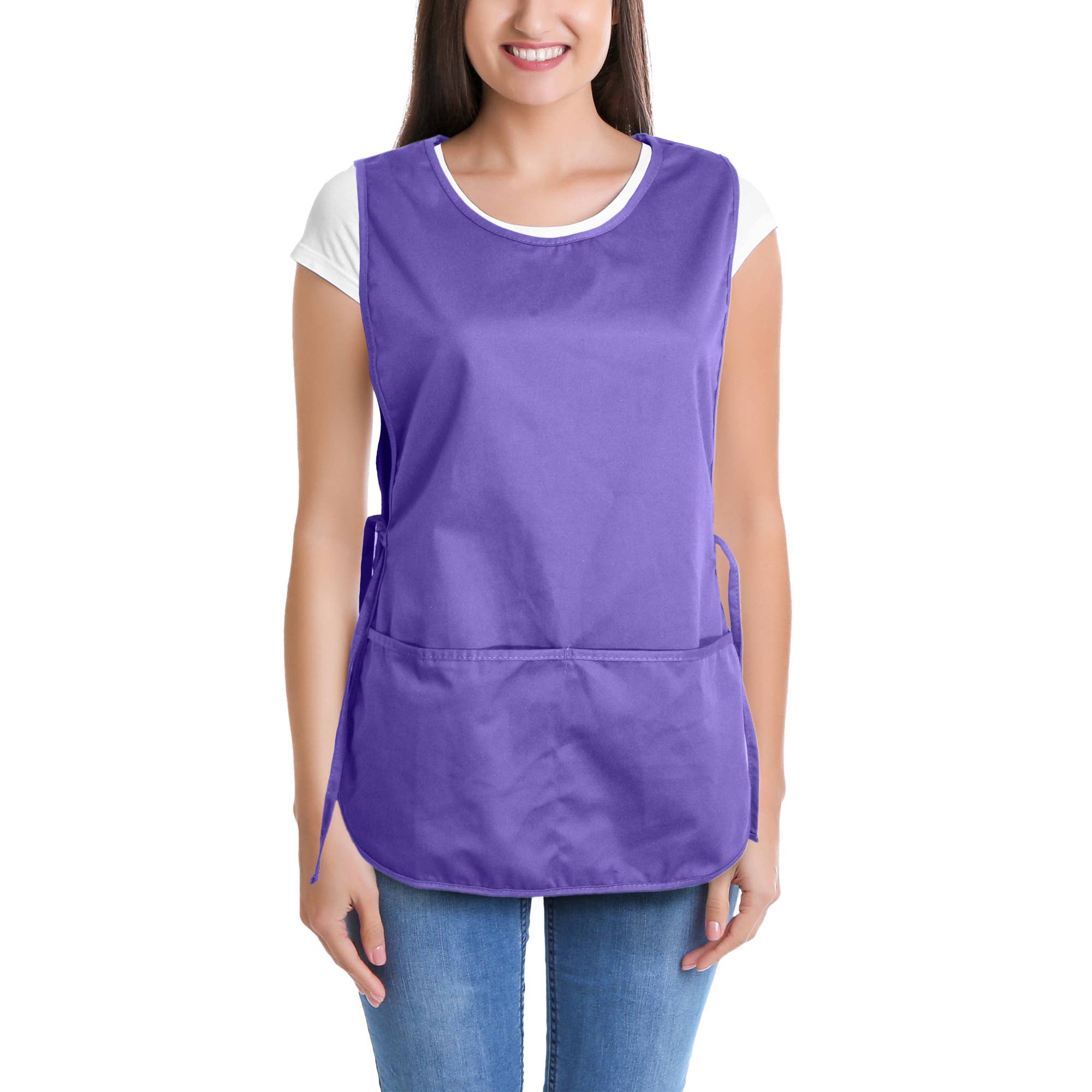 Dalix - Wholesale Apron - DALIX Cobbler Apron 2 Pockets Smock Regular 28.5" x 18.5"20