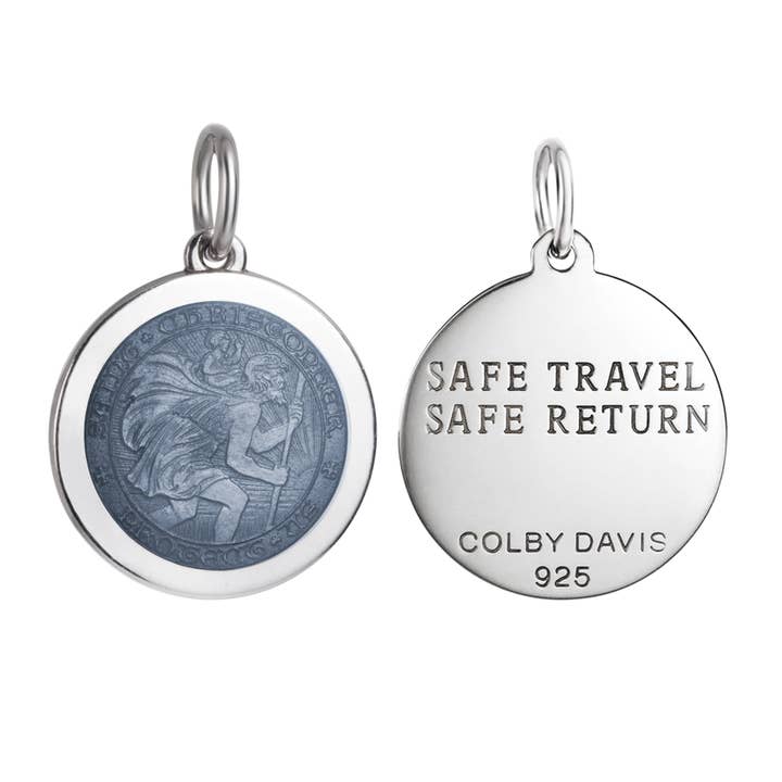 Colby Davis Pendant: Medium Saint Christopher for wholesale by Colby Davis of Boston