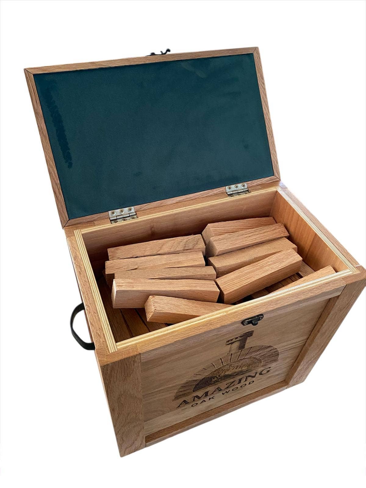 Amazing Oak Wood – wholesale Fire pit – Premium Kiln-Dried Oak Firewood in Solid Wood Box2