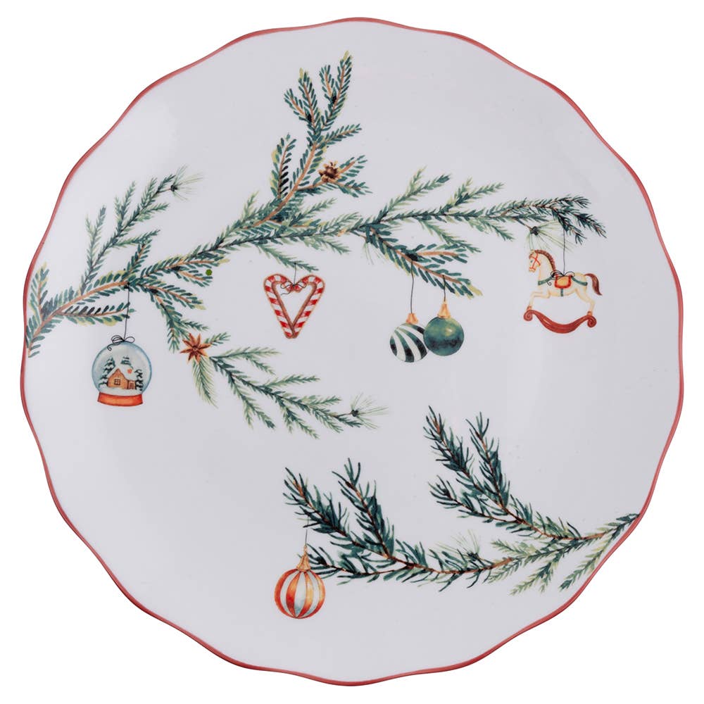 VdE Tivoli 1996 - Wholesale Serving Plate - RAMETTO FLAT PLATE 27CM PORCELAIN0