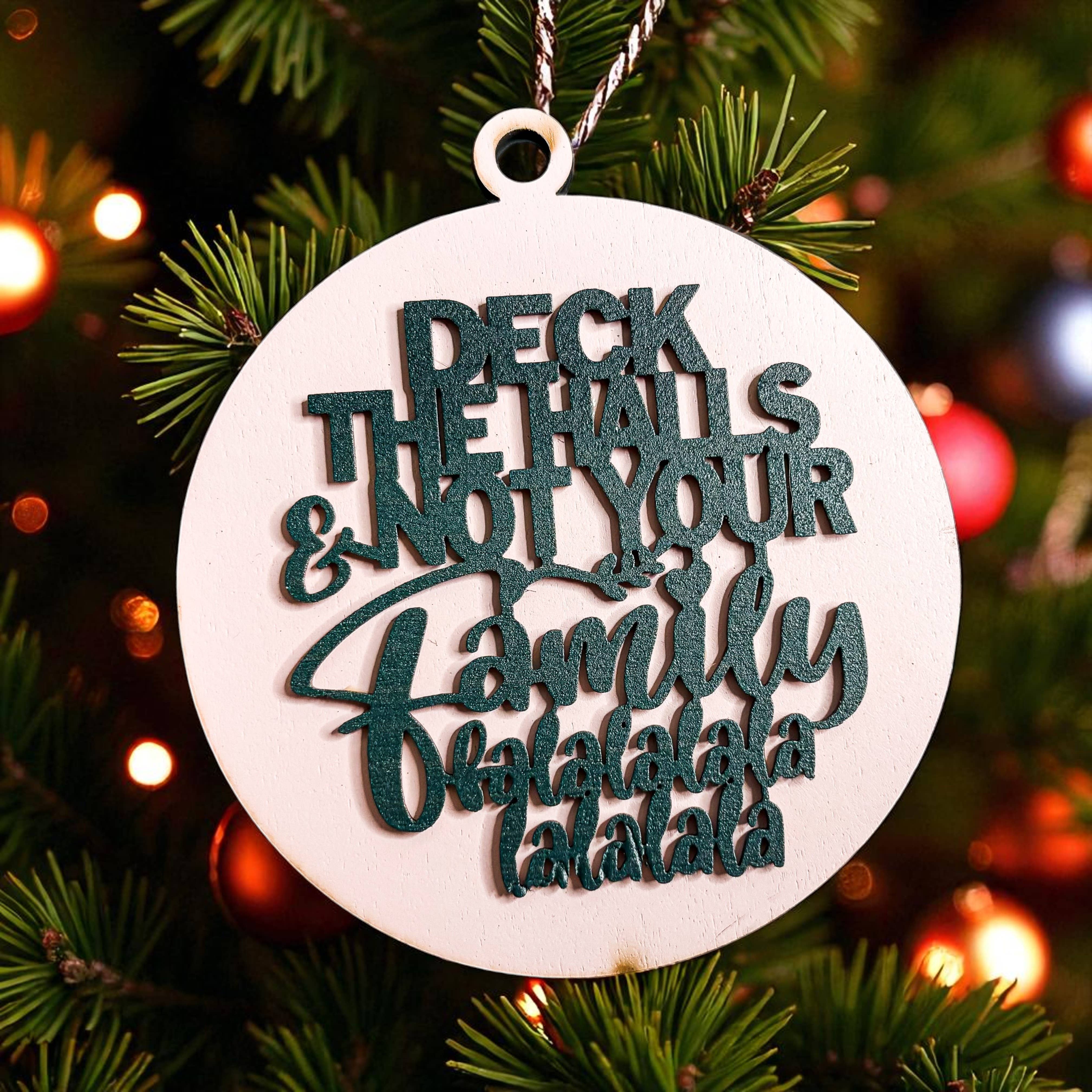 Gia Roma - Wholesale Ornament - Hanging Christmas Decor + Handmade Wooden Ornament Funny10