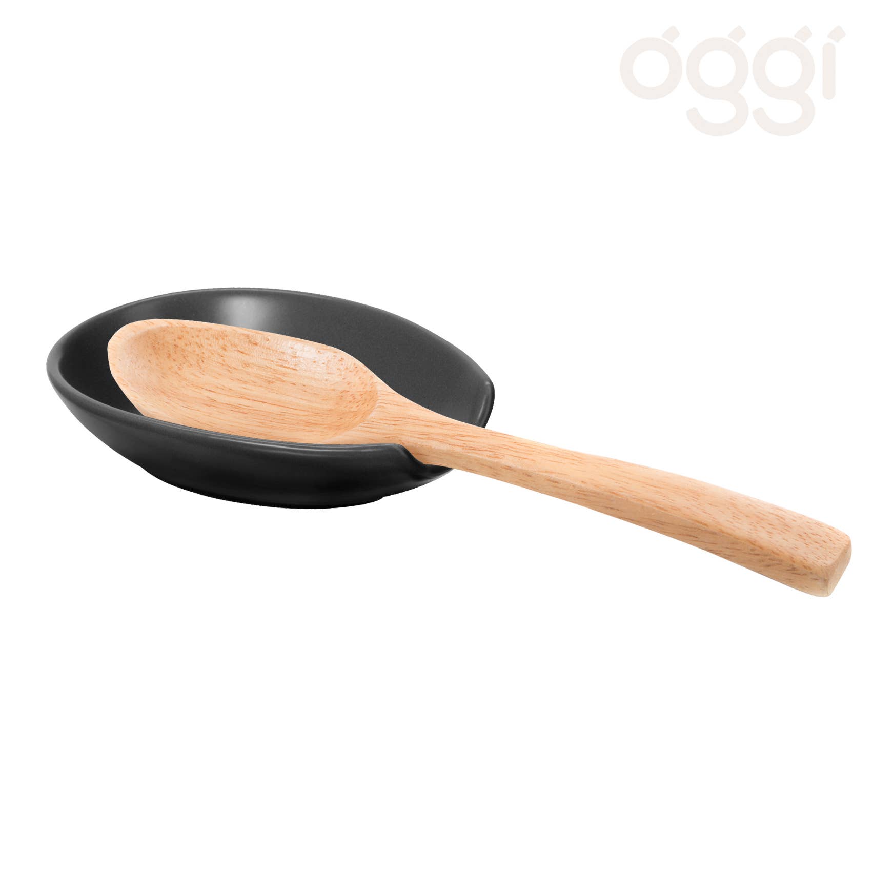Oggi - Wholesale Spoon Rest - Spoon Rest - Spooner Ceramic (5.25" x 3.5")9