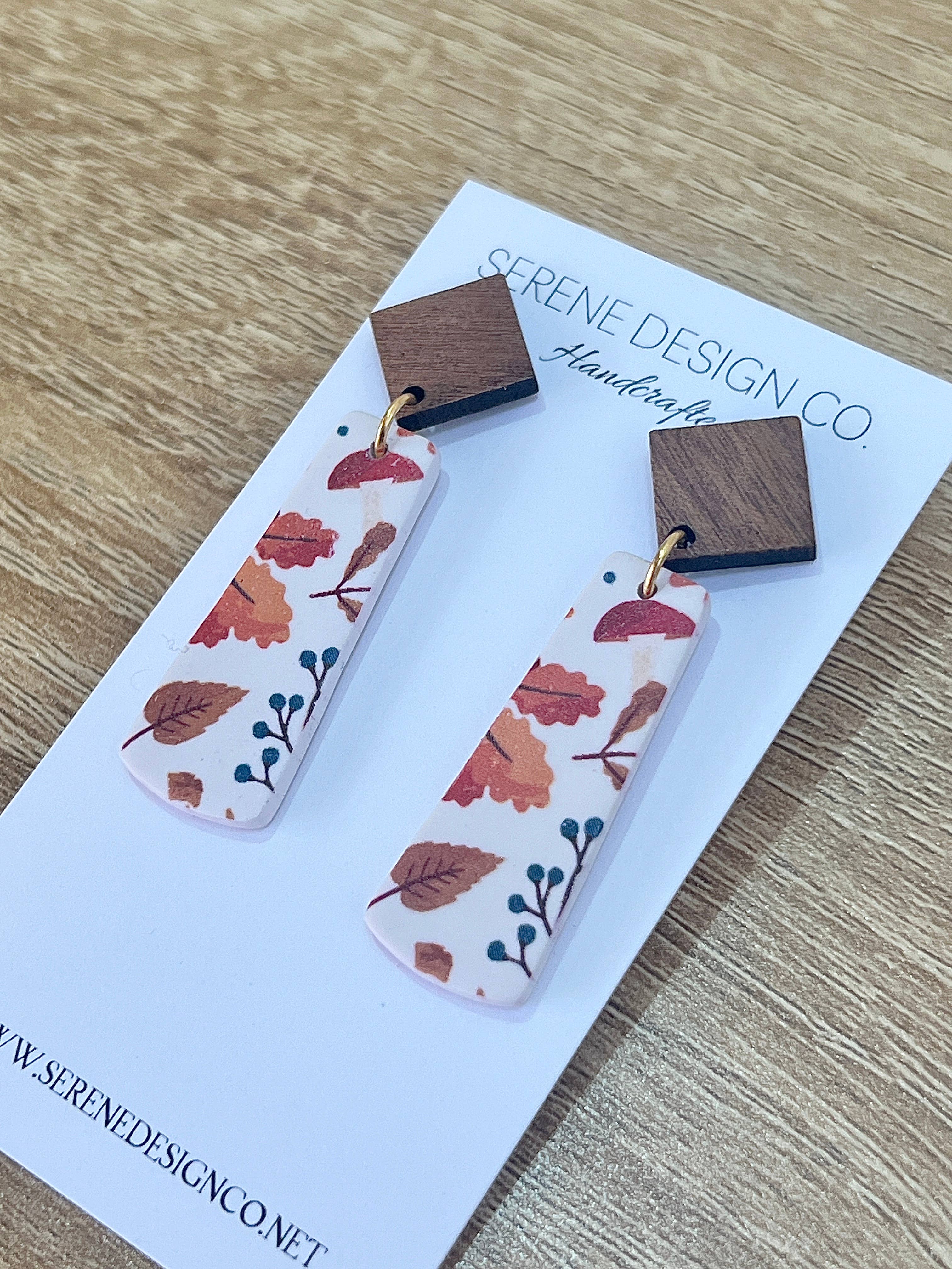 Serene Design Co. - Wholesale Dangle Earrings - Fall Foliage Earrings3