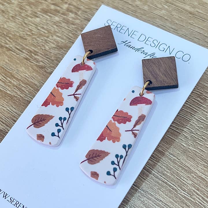 Serene Design Co. - Wholesale Dangle Earrings - Fall Foliage Earrings3