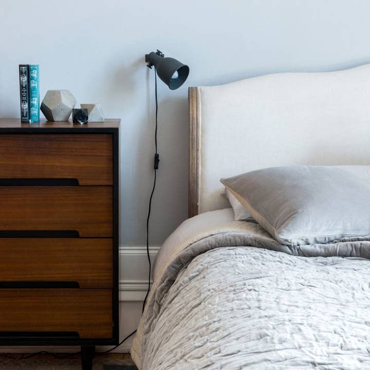 Niki Jones – wholesale Lumbar pillow – Velvet Linen Square Cushion Cover5