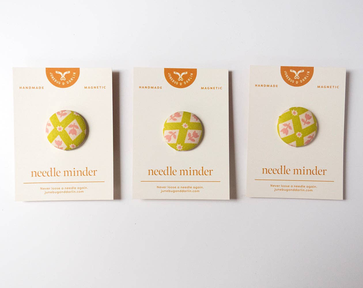 Junebug and Darlin – wholesale Embroidery/cross-stitch supplies – Needle Minder, Design #1082