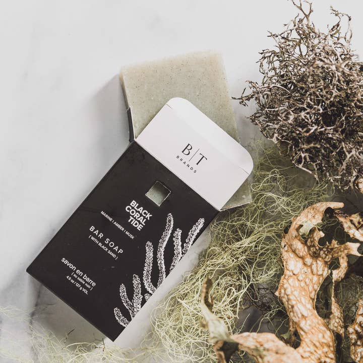 Broken Top Brands - Wholesale Bar Soap - Men's - Black Coral Tide Bar Soap1