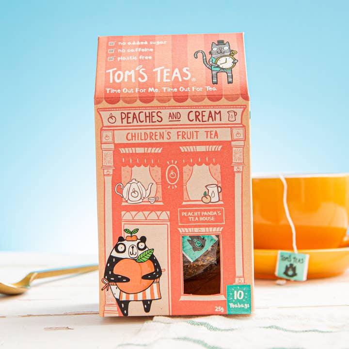 Persikor och grädde - barns fruktte för wholesale av Tom's Teas