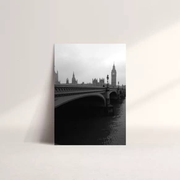 Carta fotografica A5 London Bridge per la vendita all'ingrosso da parte di In My Dreams Design
