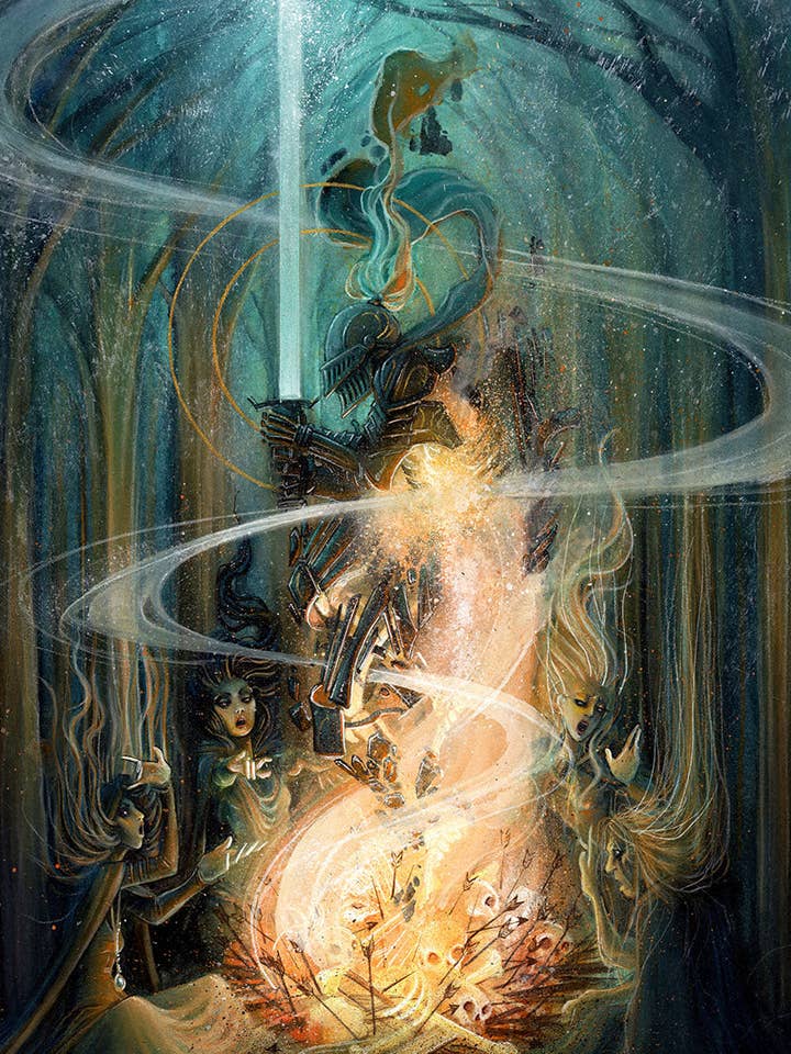 Chosen Undead || Open Edition Giclee for wholesale by Oscen || Nen Chang & Liz Tecca