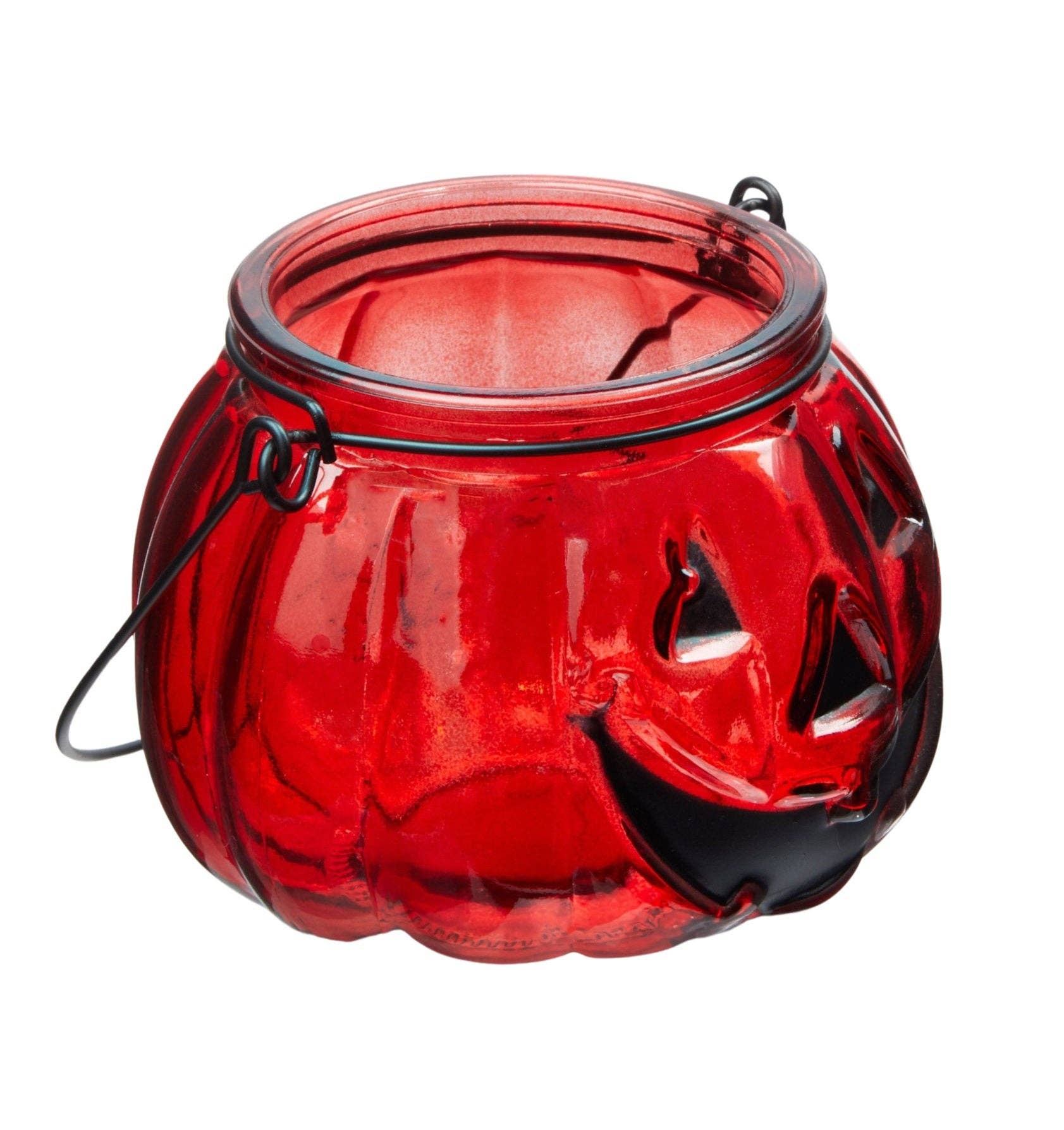 New Moon Beginnings - Wholesale Candle Holder - Jack O Lantern Pumpkin Tealight Candle Holder1