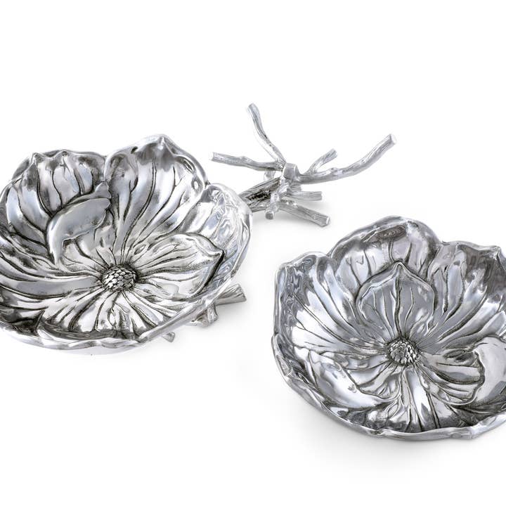 Arthur Court - Wholesale Serve Bowl - Magnolia 2-Bowl Bowl