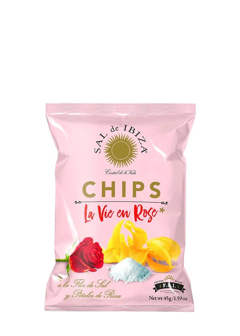 Tierra Callada - Wholesale Chips - Sal de Ibiza - Chips La Vie en Rose - 1.6 oz