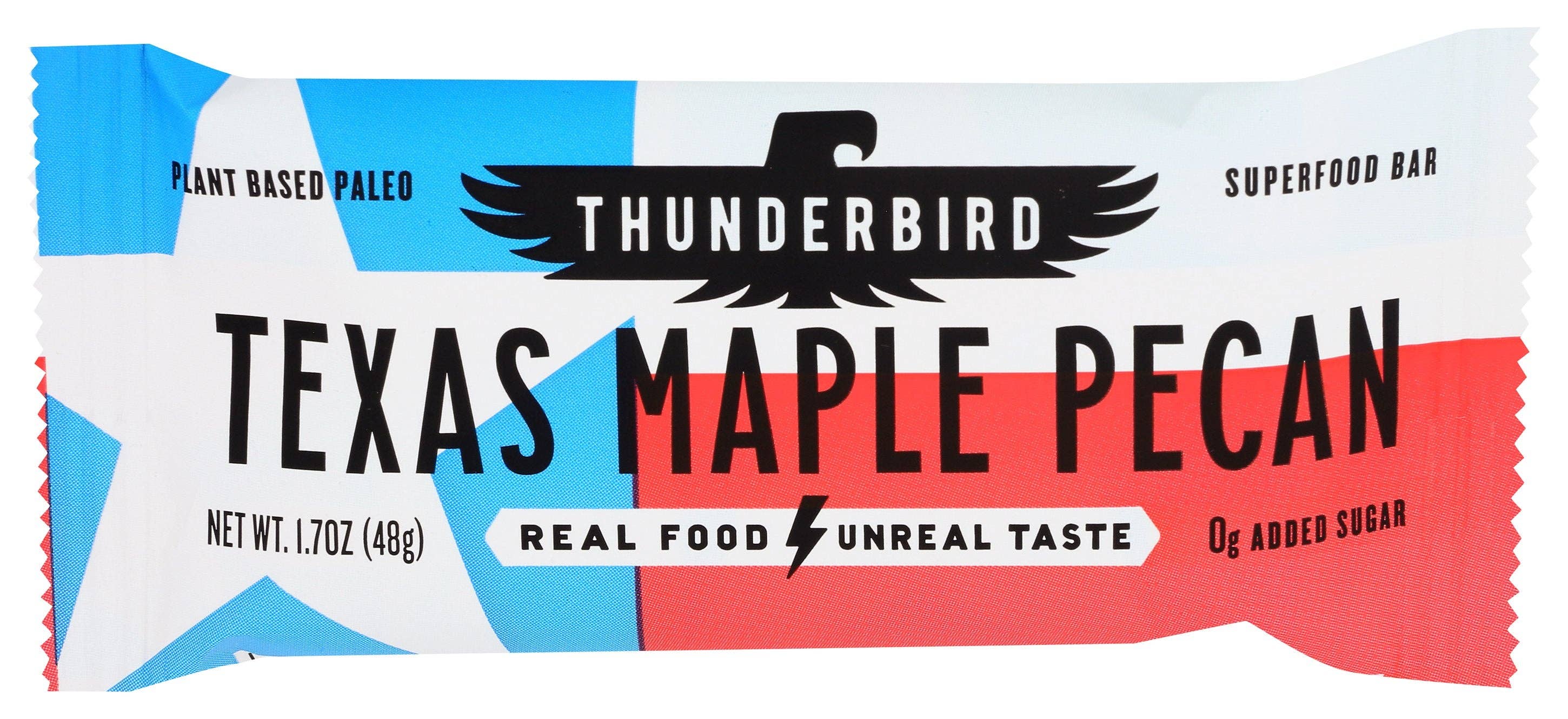 Everyday Supply Co - Wholesale Snack Bar - THUNDERBIRD ENERGETICA BAR TEXAS MAPLE PECAN - Case of 12