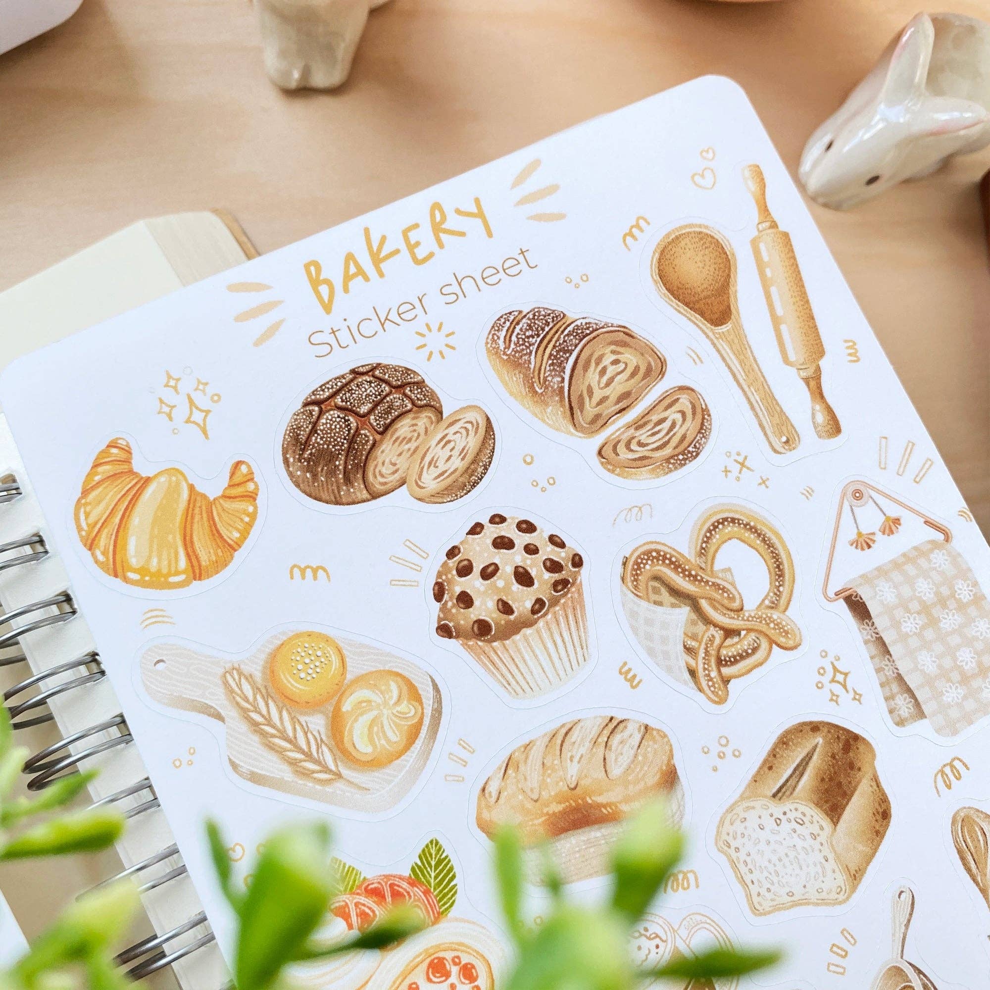 Lettoon - Wholesale Sticker - Sticker Sheet - Bakery1