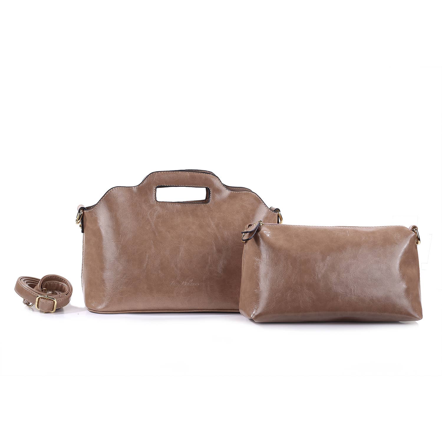 INES DELAURE – wholesale Top handle bag – women's – “Two in one” handbag18