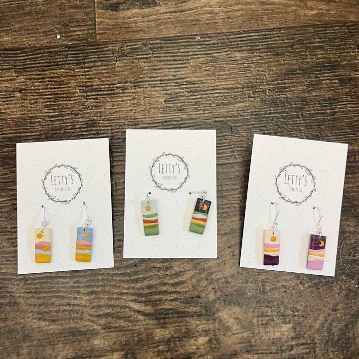 Mini Day & Night Mountain Scene for wholesale by Letty’s Lovelies Co