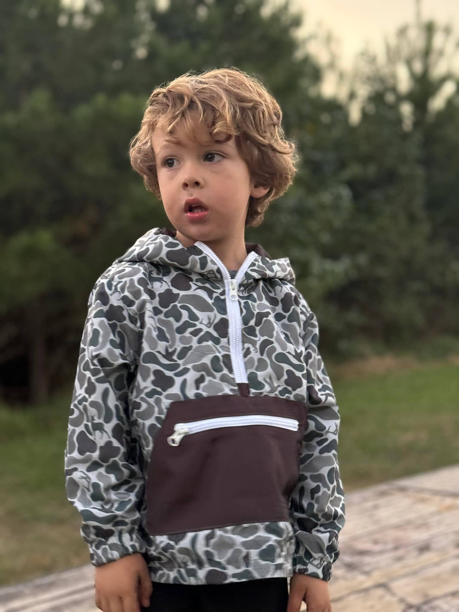 Southern Refinery - Wholesale Raincoat - Kids - Camo rain jacket / boys clothing / boys jacket /fall clothes2